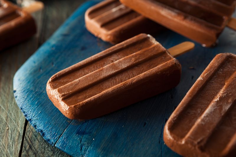 Frozen Fudge Pops Recipe
